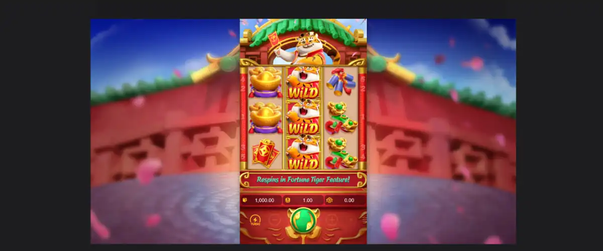 Tiger Fortune game symbol chart and paytable